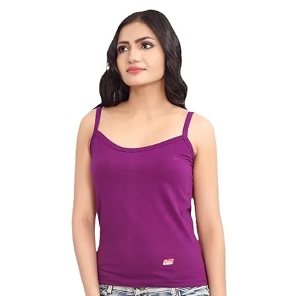 Prithvi® Rose Slip for Girls & Women's/Camisole - Pack of 5# Multicolour # Premium Wear # Colour May Vary #