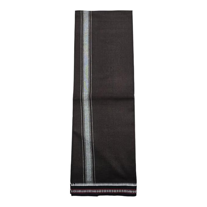 Men's Cotton Home Wear Handloom Dhoti's Color Dhoti l Kerala Thalapathi Border Single/Mundus | Men Temple Wear | Devotional Wear | Pure Cotton