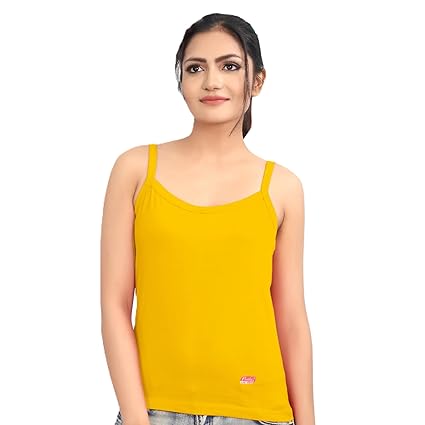 Prithvi® Rose Slip for Girls & Women's/Camisole - Pack of 5# Multicolour # Premium Wear # Colour May Vary #