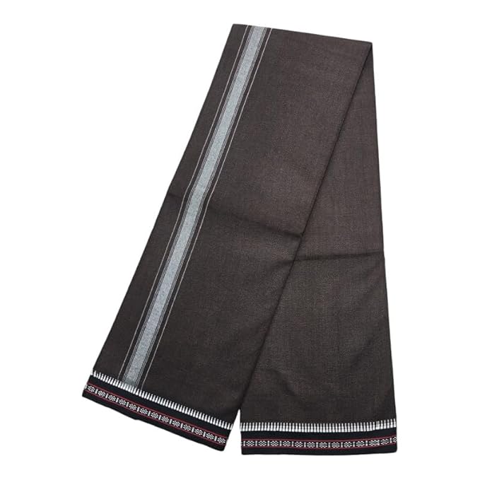 Men's Cotton Home Wear Handloom Dhoti's Color Dhoti l Kerala Thalapathi Border Single/Mundus | Men Temple Wear | Devotional Wear | Pure Cotton