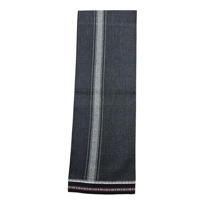 Men's Cotton Home Wear Handloom Dhoti's Color Dhoti l Kerala Thalapathi Border Single/Mundus | Men Temple Wear | Devotional Wear | Pure Cotton