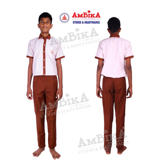 VIVENKANDHA SCHOOL UNIFORM (ONLY SHIRT)(6 to 12 std)