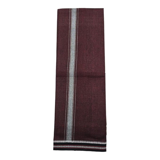 Men's Cotton Home Wear Handloom Dhoti's Color Dhoti l Kerala Thalapathi Border Single/Mundus | Men Temple Wear | Devotional Wear | Pure Cotton