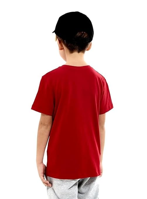 Boy's Regular Fit T-Shirt  Plain Casual Wear Round Neck Premium Cotton Kids T-Shirts Full Sleeve Round Neck for Boys and Girls