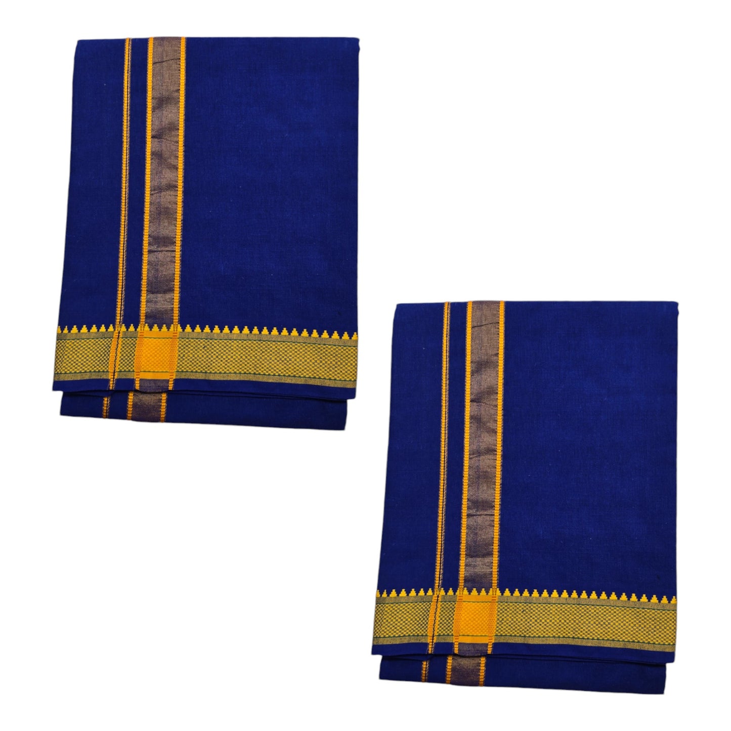 Mens Colour Dhoti with Matching Towel | Color Single Dhoti + Matching Towel | Swamy Veshti Dhoti & Towel Set | Kerala Sabarimala Ayyappa Dhoties